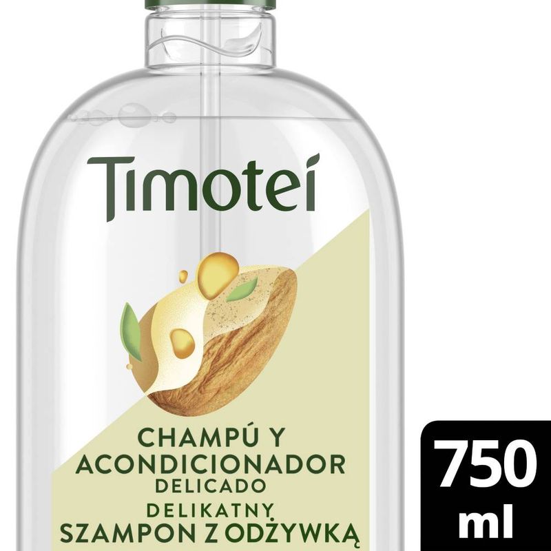 Timotei Champú y Acondicionador Delicado 750 ml