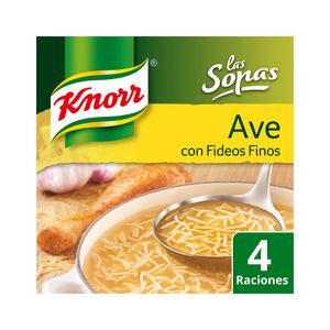Knorr Sopa Deshidratada Ave Con Fideos Finos 61 g