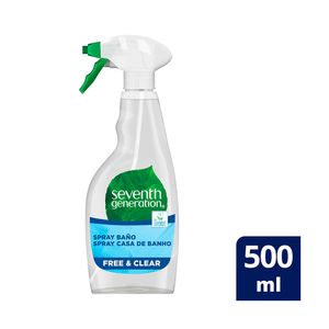 Seventh Generation  Spray Para Baños Free And Clear 500 ml