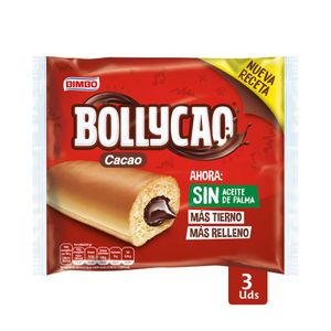 Bollycao Cacao 3 uds 135 g