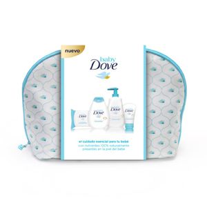 Baby Dove Hidratación Profunda Neceser (Loción, Gel De Ducha, Crema, Toallitas)