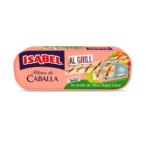 Isabel Filetes de Caballa al Grill en Aceite de Oliva Virgen Extra 120 g