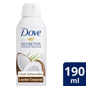Dove Loción Corporal en Spray Coco Ritual Restaurador 190 ml