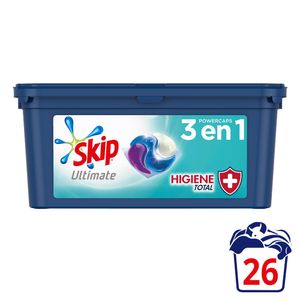Skip Ultimate Detergente En Cápsulas Higiene Total 24 + 2 Lavados