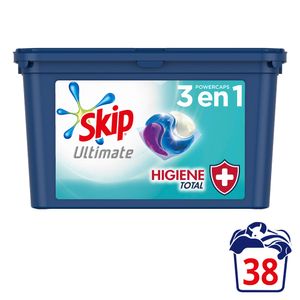 Skip Ultimate Detergente En Cápsulas Higiene Total 38 Lavados
