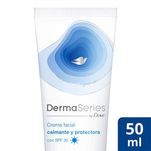 Dove Dermaseries Crema Facial Calmante Y Protectora Con Spf 30 50 ml