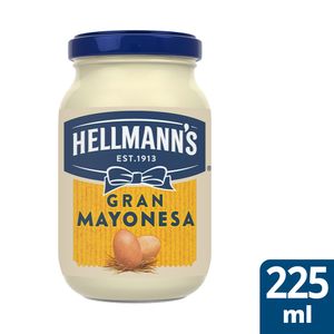 Hellmann's  Gran Mayonesa  en Tarro  225ml