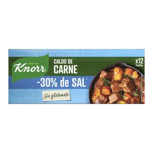 Knorr Caldo Pastilla Suave Carne 12 p
