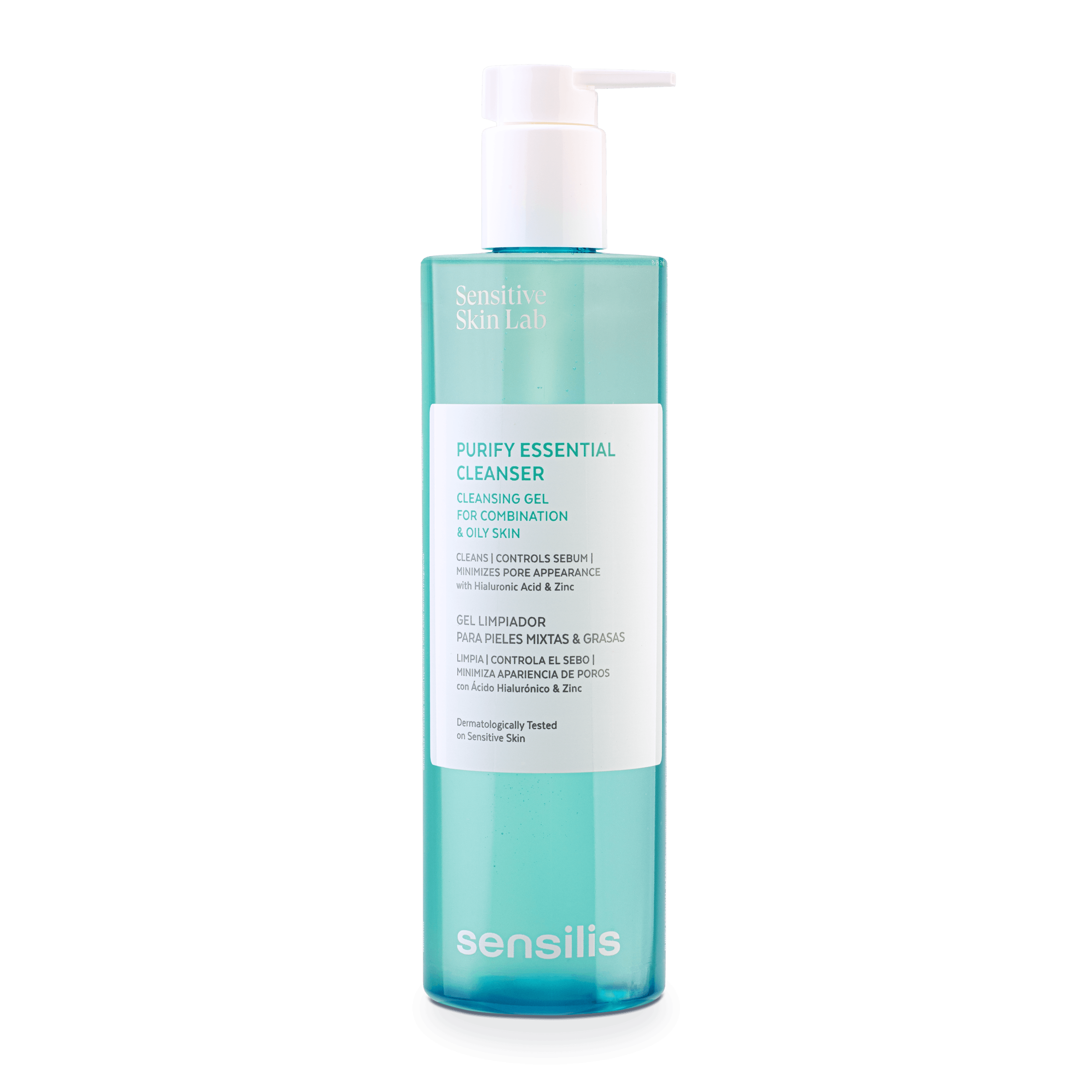  Gel limpiador facial para piel mixta a grasa (5.1 fl oz),  cepillo de limpieza facial : Belleza y Cuidado Personal