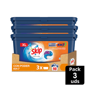 Pack 3 Skip Ultimate Detergente Capsulas Poder Kh7 30 lav