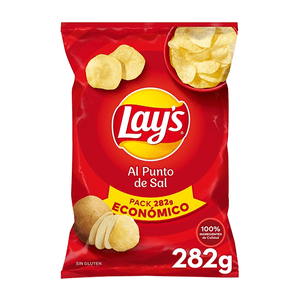 Patatas fritas con sal Lay's 282g