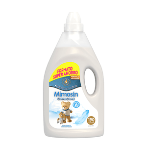 Mimosin Suavizante Concentrado para la ropa Caricias dermatológicamente testado para pieles sensibles 190 lavados