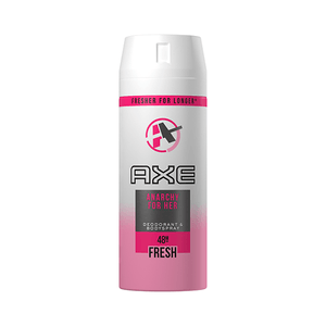 Desodorante Axe - Anarchy For Her - Bodyspray Para Mujer Proteccion De 48 Horas Negro - 150 Ml