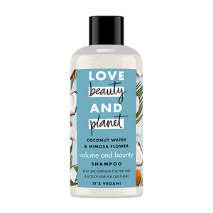 Love Beauty And Planet Volume & Bounty Champu Agua De Coco Y Flor De Mimosa 100Ml