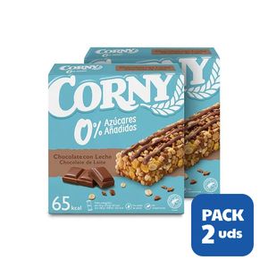 Pack Hero Corny 0% Choco Leche 2x6x20 g
