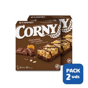 Pack Hero Corny Choco Leche 2x6x25 g