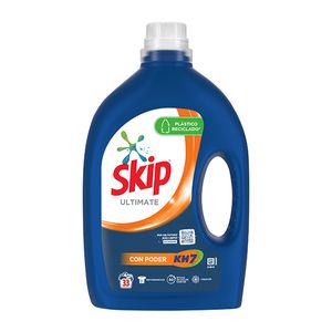 Skip Ultimate Detergente líquido para la ropa Poder KH7 Poder quitamanchas 33 lavados