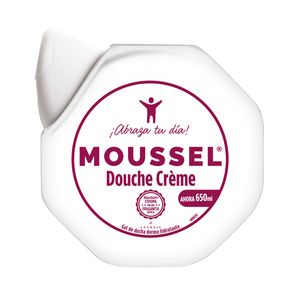 Moussel Gel de Ducha de textura suave y cremosa Douche Crème con Abundante Espuma para la piel 650ml