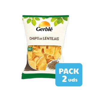 Pack Gerblé Chips BIO Lentejas x 2