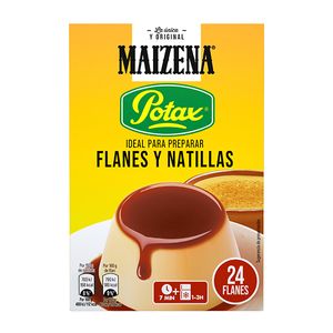 Maizena  Preparado para Flanes y Natillas  Potax Vainilla  192g