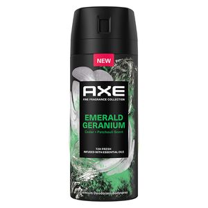 Axe  Desodorante en aerosol para hombre Emerald Geranium Fragancia Premium 150ml