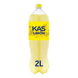 Refresco con gas sabor limón KAS botella 2L