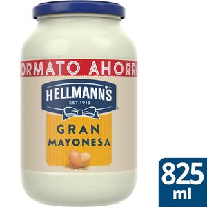 Hellmann's Mayonesa frasco 825ml