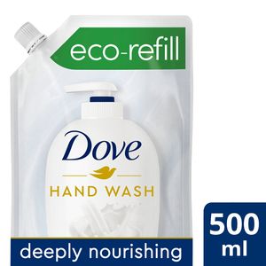 Dove moisturising eco-refill jabón de manos recambio 500 ml